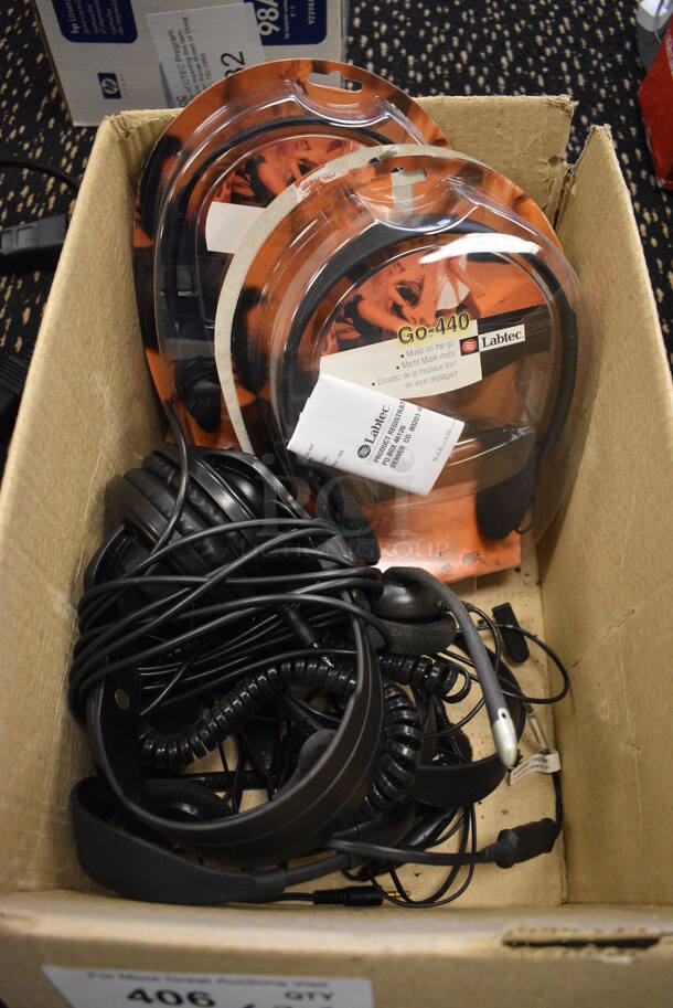 ALL ONE MONEY! Lot of 4 Headphones! (room 204)