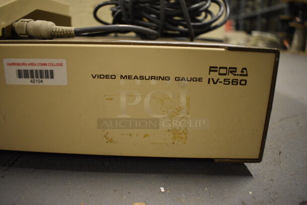 2 Various Items for Fora IV-560 Video Measuring Gauge. 17x14x4, 6.5x7.5x2. 2 Times Your Bid! (south basement 012) - Image 2 of 4