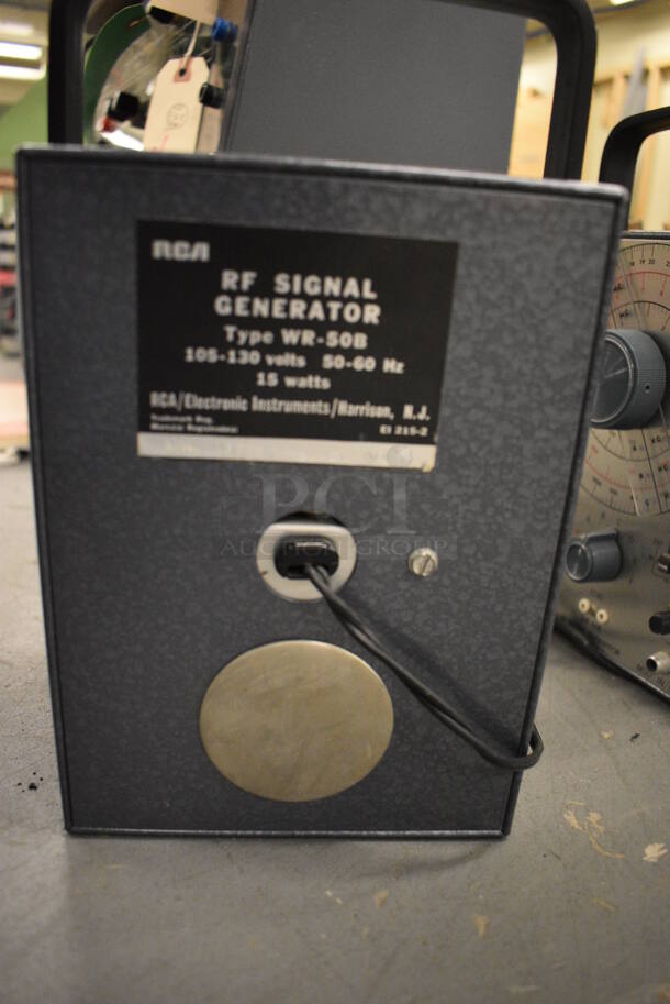 2 RCA Model WR-50B RF Signal Generator. 6x5x10. 2 Times Your Bid! (south basement 019) - Image 4 of 4