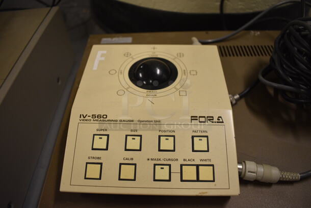 2 Various Items for Fora IV-560 Video Measuring Gauge. 17x14x4, 6.5x7.5x2. 2 Times Your Bid! (south basement 012) - Image 3 of 4