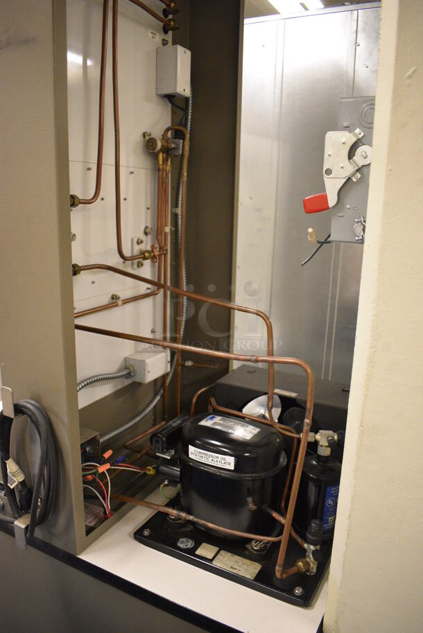 Hampden Mdoel H-MACK-HP Metal Floor Style Heat Pump Trainer on Commercial Casters. 24x30x76. (north basement 004) - Image 8 of 11