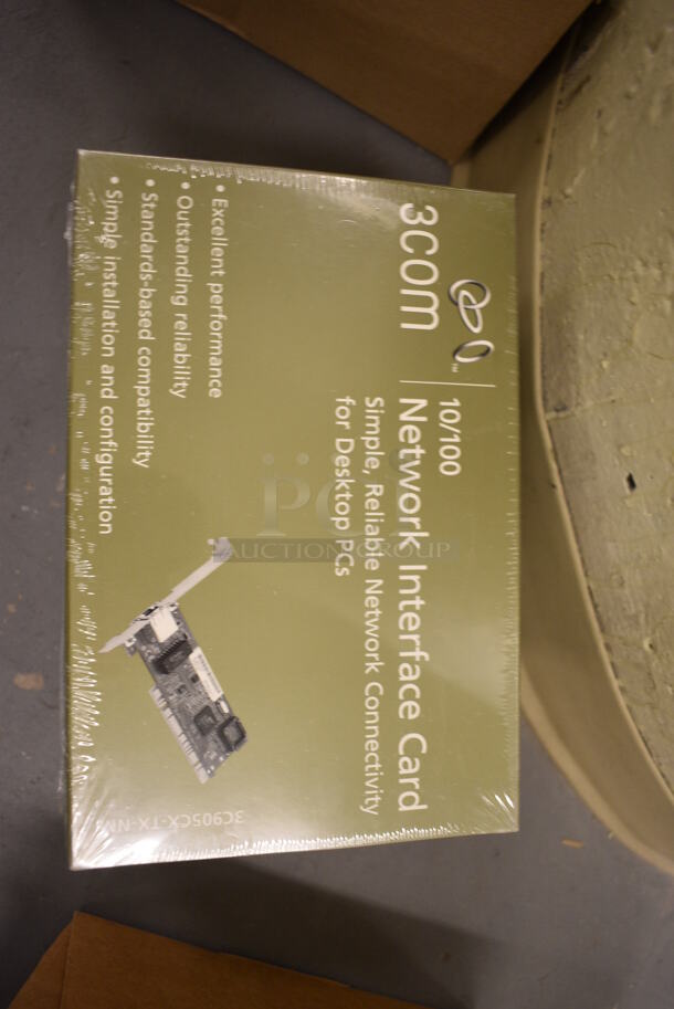 4 BRAND NEW IN BOX! 3COM 10/100 Network Interface Card. 4 Times Your Bid! (south basement 019) - Image 2 of 3