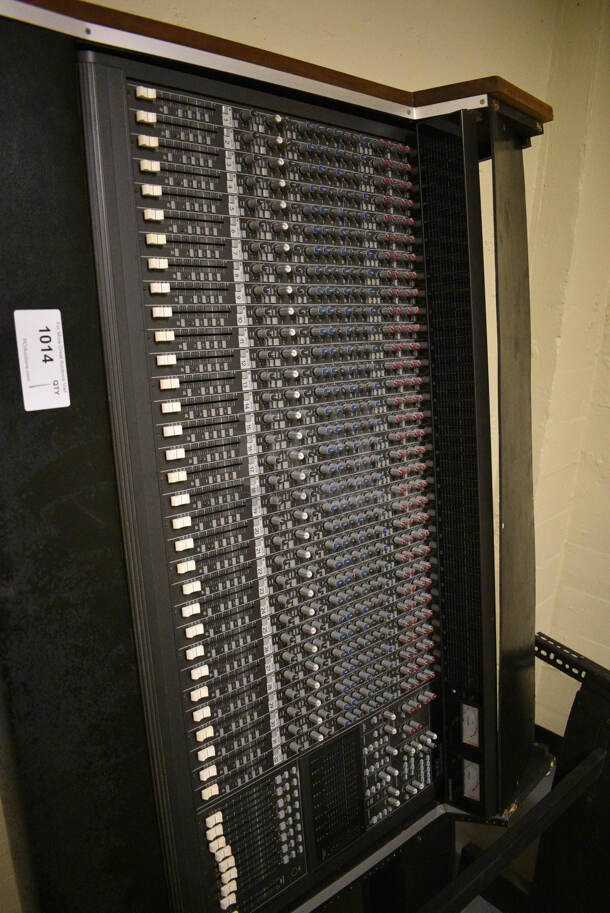 Mackie 32-8 Sound Mixer w/ Stand. 70x39x11, 54x28x29. (south basement 024) - Image 5 of 5