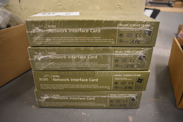 4 BRAND NEW IN BOX! 3COM 10/100 Network Interface Card. 4 Times Your Bid! (south basement 019) - Image 3 of 3