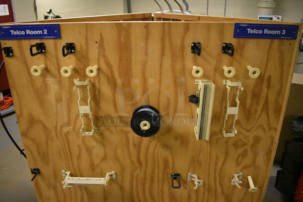 Triangle Wooden Unit. 48x48x48. (south basement 012) - Image 2 of 5