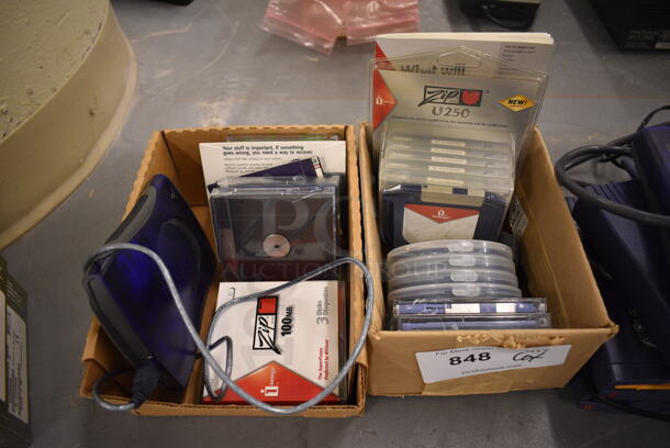 ALL ONE MONEY! Lot of Various Items Including iomega Zip Units! (south basement 019) - Image 2 of 5