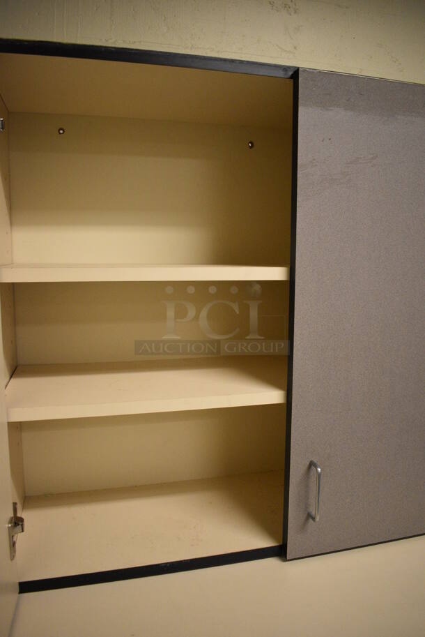 Gray Unit w/ Drawer and 4 Doors. 37.5x21x67. (south basement 024) - Image 3 of 4