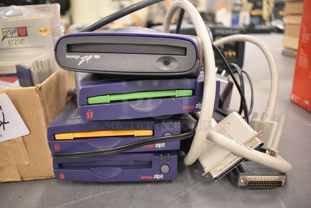 ALL ONE MONEY! Lot of Various Items Including iomega Zip Units! (south basement 019) - Image 3 of 5