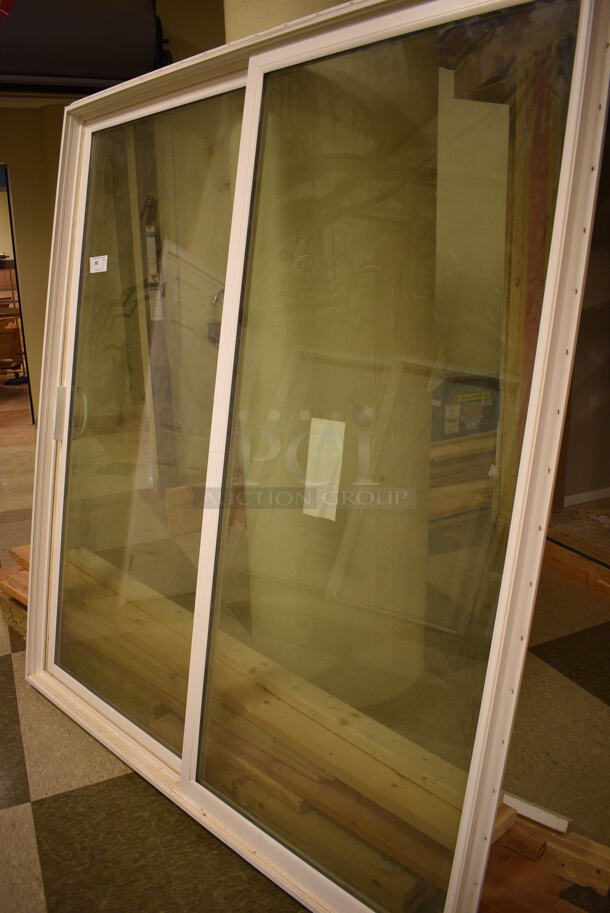 Pella Glass Sliding Door. 74x5x82. (room 103) - Image 3 of 4