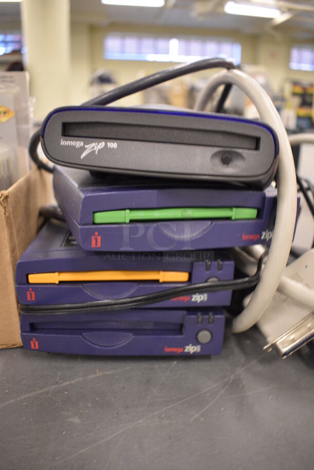 ALL ONE MONEY! Lot of Various Items Including iomega Zip Units! (south basement 019) - Image 4 of 5