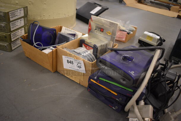 ALL ONE MONEY! Lot of Various Items Including iomega Zip Units! (south basement 019) - Image 5 of 5