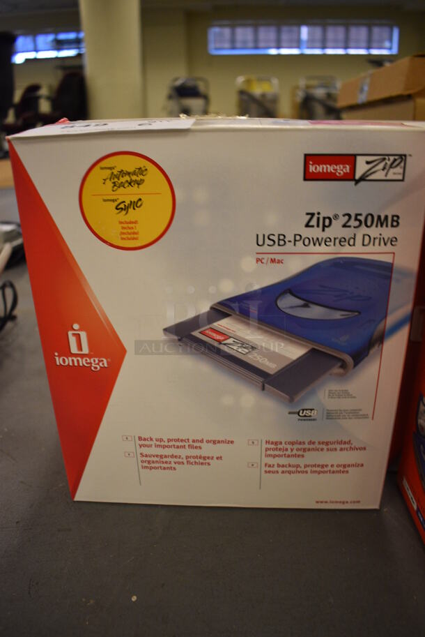 6 BRAND NEW IN BOX! Zip 250 MB External Disk Drive. 6 Times Your Bid! (south basement 019) - Image 2 of 6