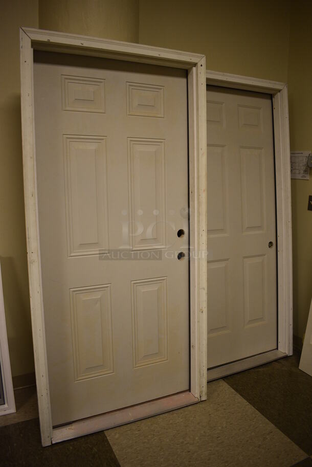 5 Various Doors; 4 In Frame. Includes 40x5.5x83. 5 Times Your Bid! (room 103) - Image 4 of 5