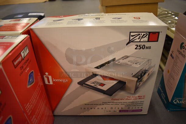 6 BRAND NEW IN BOX! Zip 250 MB External Disk Drive. 6 Times Your Bid! (south basement 019) - Image 6 of 6