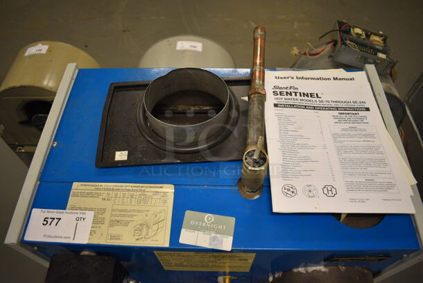 Slant Fin Model TR-30 PT Metal Oil Fired Cast Iron Boiler. 151,000 BTU. 25x26x35. (north basement 004) - Image 5 of 7