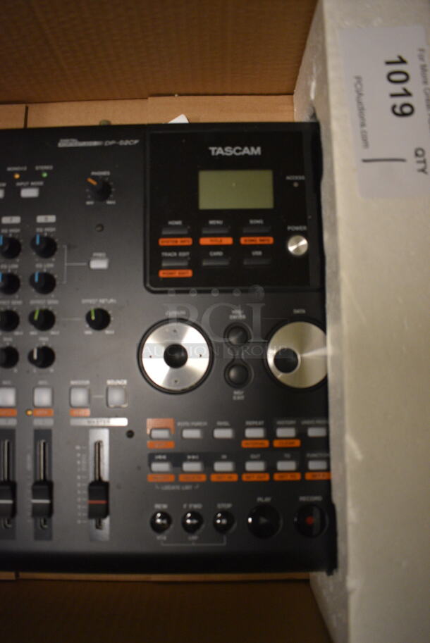 Tascam Model DP-02CF Digital 8 Track Recorder. 16.5x11.5x3. Tascam Model DP-02CF  - Image 2 of 5
