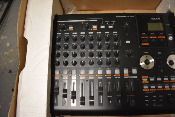 Tascam Model DP-02CF Digital 8 Track Recorder. 16.5x11.5x3. Tascam Model DP-02CF  - Image 3 of 5