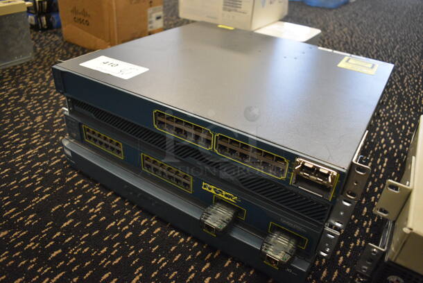 4 Cisco System Units; Catalyst 3560-E Series, Cisco ASA 5510 Series, Catalyst 2950 and Cisco 2600. Includes 19x16x2. 4 Times Your Bid! (room 204) - Image 4 of 8
