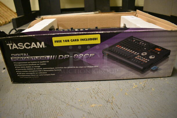 Tascam Model DP-02CF Digital 8 Track Recorder. 16.5x11.5x3. Tascam Model DP-02CF  - Image 5 of 5