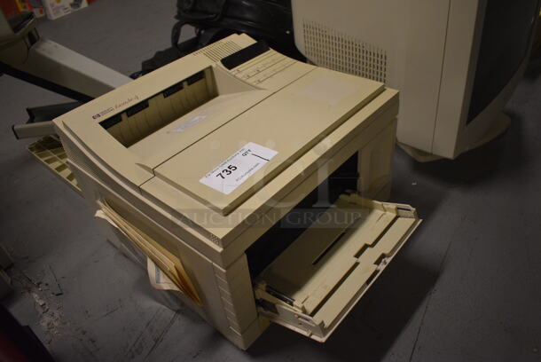 HP LaserJet 4 Countertop Printer. 16.5x20x12. (south basement 012) - Image 2 of 5