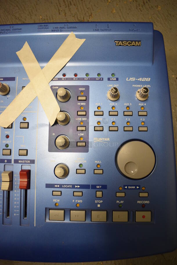 Tascam Model US-428 Midi Controller. 13.5x11x3. (south basement 024) - Image 2 of 4
