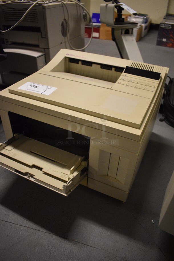 HP LaserJet 4 Countertop Printer. 16.5x20x12. (south basement 012) - Image 4 of 5