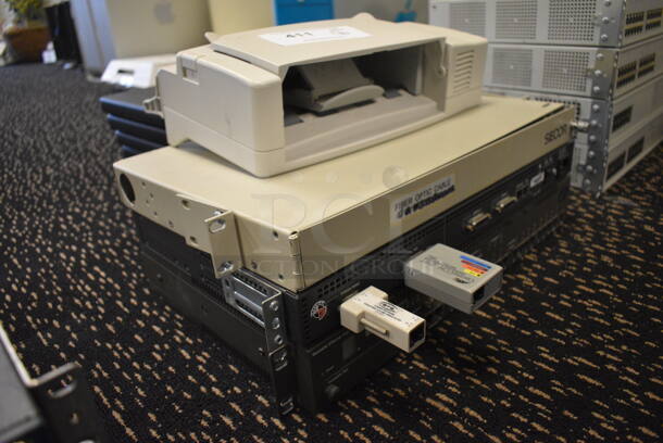 4 Various Items; Printer, Siecor Fiber Optic, Cisco Systems Unit and IBM. Includes 13x9x4.5. 4 Times Your Bid! (room 204) - Image 6 of 7