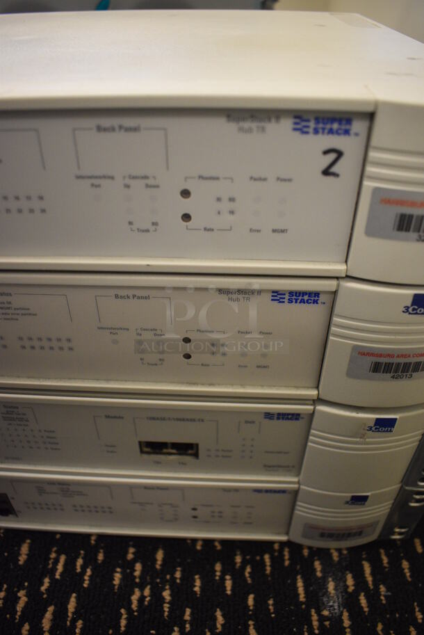 4 Super Stack II Hub TR Units. 19x12x2.5. 4 Times Your Bid! (room 204) - Image 3 of 4