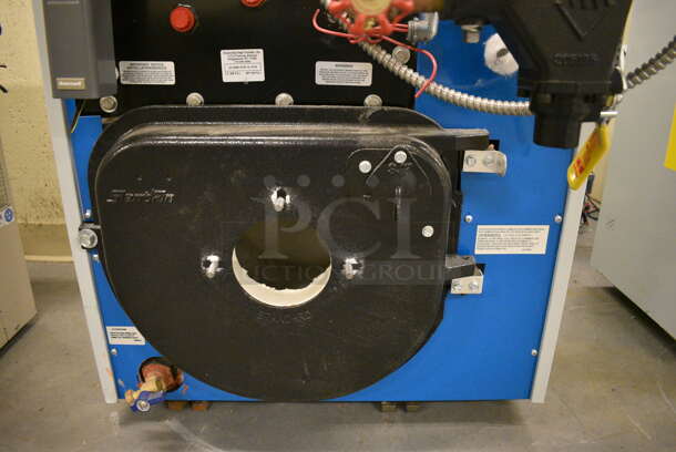 Slant Fin Model TR-30 PZT Metal Oil Fired Cast Iron Boiler. 134,000 BTU. 25x27x42. (north basement 004) - Image 7 of 7