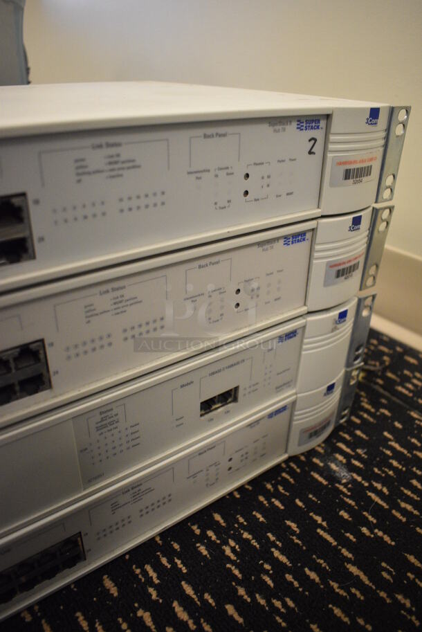 4 Super Stack II Hub TR Units. 19x12x2.5. 4 Times Your Bid! (room 204) - Image 4 of 4