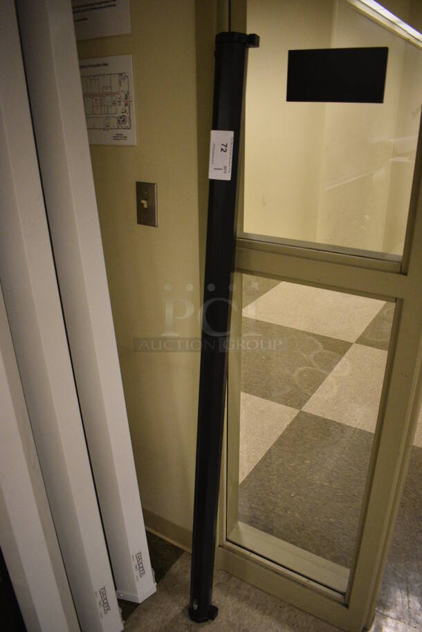 Pull Down Projector Screen. 63". (room 105) - Image 1 of 3