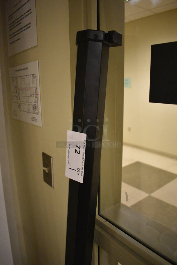 Pull Down Projector Screen. 63". (room 105) - Image 2 of 3