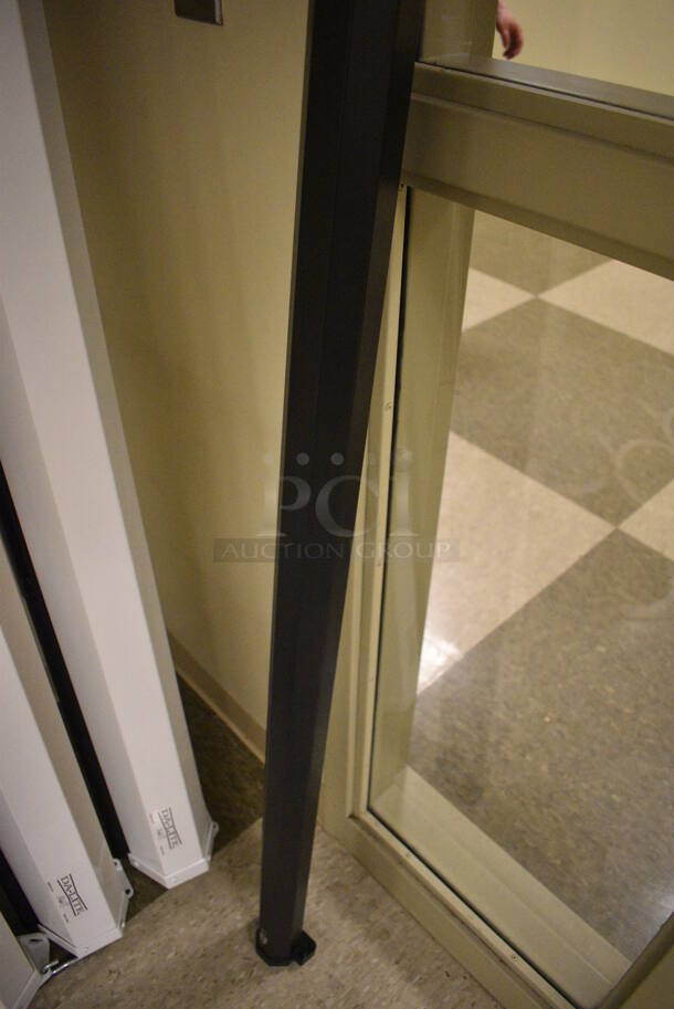 Pull Down Projector Screen. 63". (room 105) - Image 3 of 3