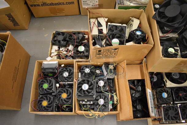 ALL ONE MONEY! Lot of Various Computer Fans and Parts! (south basement 019) - Image 2 of 5