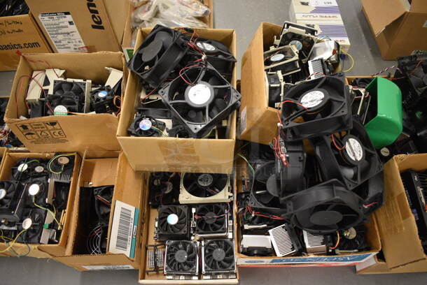 ALL ONE MONEY! Lot of Various Computer Fans and Parts! (south basement 019) - Image 3 of 5