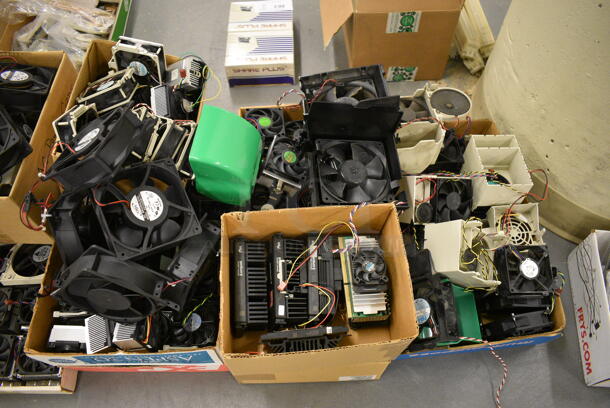 ALL ONE MONEY! Lot of Various Computer Fans and Parts! (south basement 019) - Image 4 of 5