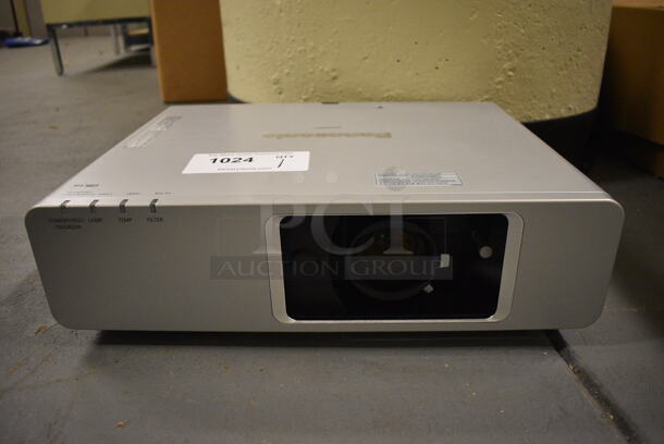 Panasonic Model PT-FW300NTU LCD Projector. 100-240 Volts, 1 Phase. 17x13x5. (south basement 024)