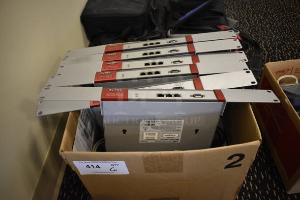 6 ZyXel ZyWall IDP 10 Internet Security Appliances. 19x7x2. 6 Times Your Bid! (room 204) - Image 5 of 5