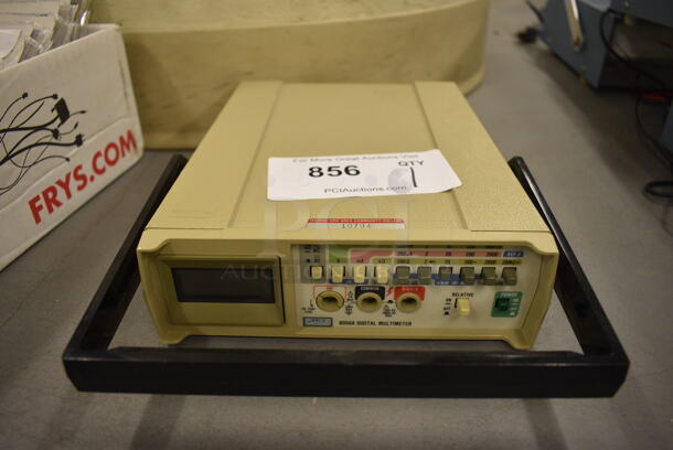 Fluke Model 8050A Digital Multimeter. 8.5x12x2. (south basement 019)