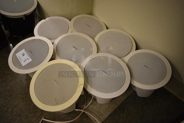 8 Bose Model 16 FreeSpace Ceiling Mount Loudspeakers. 9.5x9.5x6.5. 8 Times Your Bid! (room 105) - Image 2 of 6