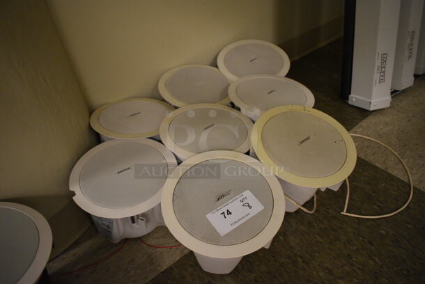 8 Bose Model 16 FreeSpace Ceiling Mount Loudspeakers. 9.5x9.5x6.5. 8 Times Your Bid! (room 105) - Image 3 of 6