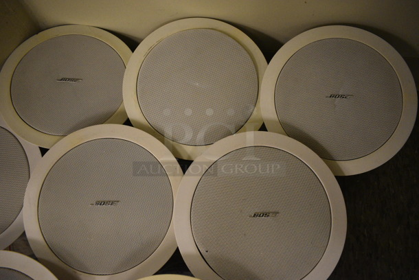 8 Bose Model 16 FreeSpace Ceiling Mount Loudspeakers. 9.5x9.5x6.5. 8 Times Your Bid! (room 105) - Image 5 of 6
