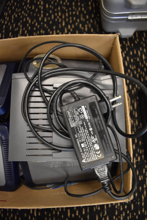 7 Various Items Including Sonicwall Units. Includes 9x6.5x1.5. 7 Times Your Bid! (room 204) - Image 3 of 6