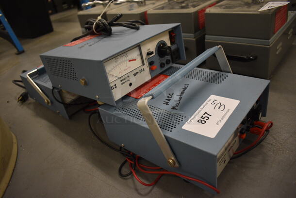 3 WP-29A AC Amps. 8.5x9.5x4. 3 Times Your Bid! (south basement 019) - Image 4 of 4