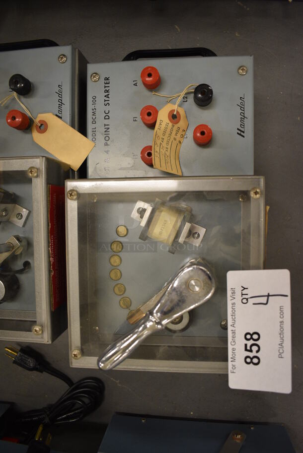 4 Hampden Model DCMS-100 3 & 4 Point DC Starter. 14x7x8. 4 Times Your Bid! (south basement 019) - Image 3 of 4