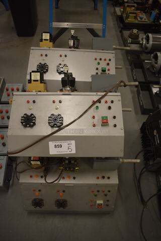 5 Allen Bradley Metal Electronic Units. 22x10.5x13.5. 5 Times Your Bid! (south basement 019)
