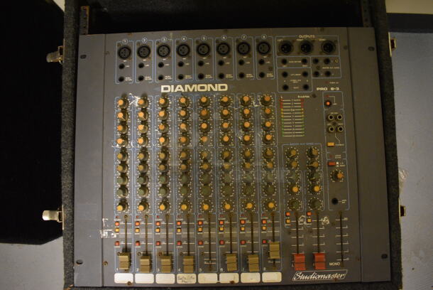 Diamond Pro 8-3 Sound Mixer. 20x20x19.5. (south basement 024) - Image 3 of 5