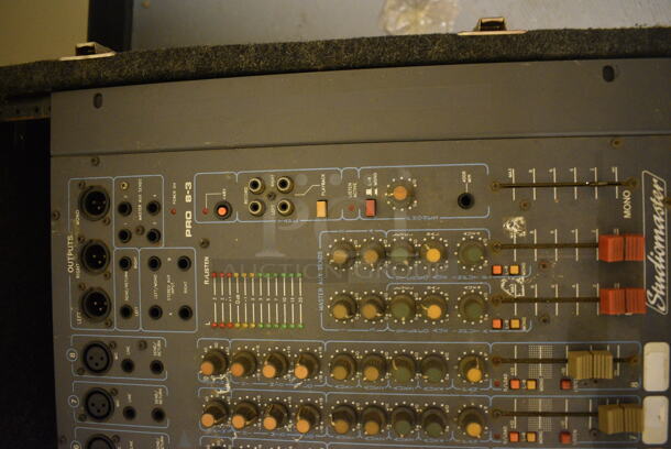 Diamond Pro 8-3 Sound Mixer. 20x20x19.5. (south basement 024) - Image 4 of 5