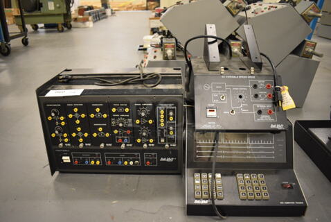 3 Various Items Including Lab Volt Power Supply, Lab Volt Computer Trainer and Lab Volt DC Variable Speed Drive. Includes 16.5x9.5x11.5. 3 Times Your Bid! (south basement 019)