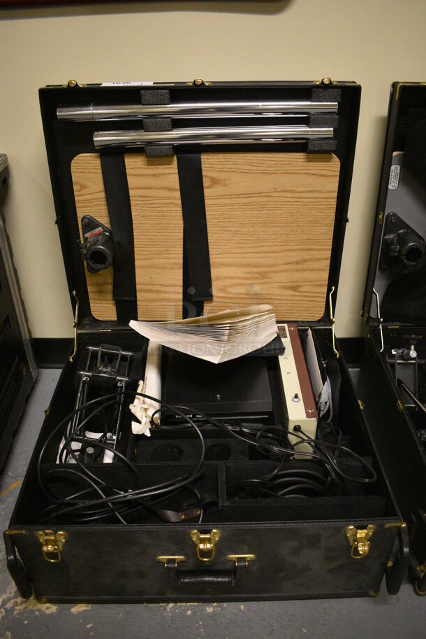 Ikegami PM9-5 Monitor in Case. 24.5x21.5x11.5. (south basement 024) - Image 2 of 5